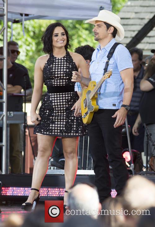 Demi Lovato and Brad Paisley 2