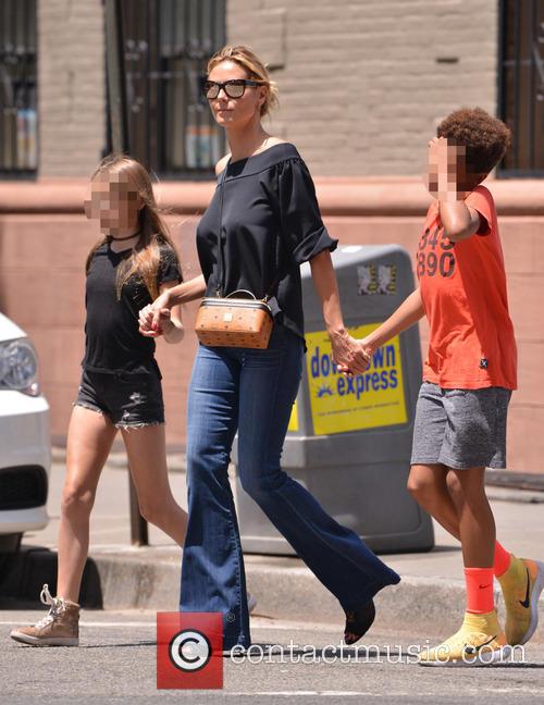 Heidi Klum, Helene Boshoven Samuel and Henry Günther Ademola Dashtu Samuel 6