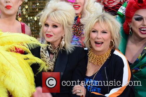 Jennifer Saunders and Joanna Lumley 9