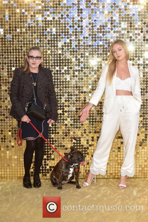 Carrie Fisher, Guest and Dog