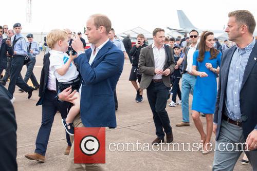 Prince George, Prince William, The Duke Of Cambridge and The Duchess Of Cambridge 4