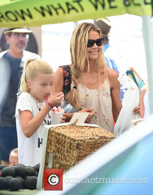 Denise Richards and Lola Rose Sheen 8