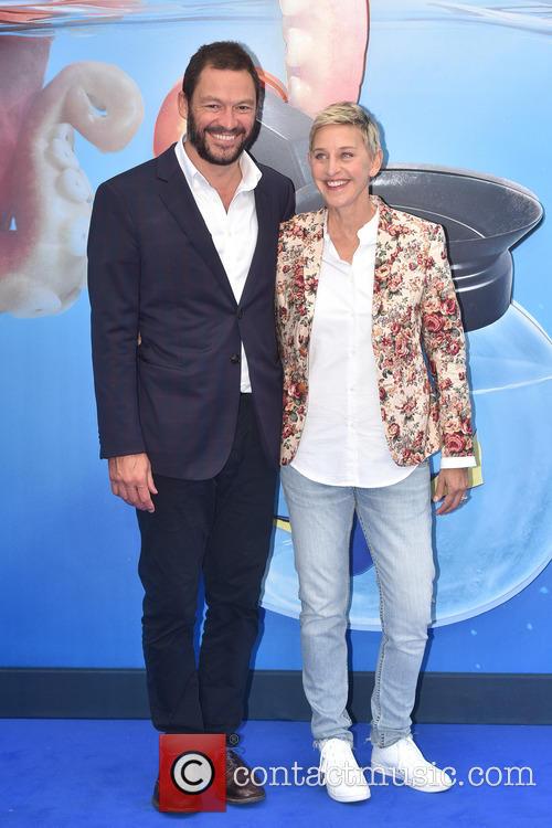 Dominic West and Ellen Degeneres 6