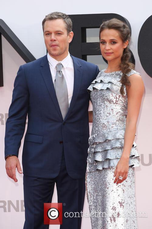 Matt Damon and Alicia Vikander