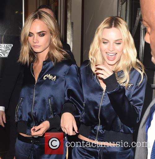 Cara Delevingne and Margot Robbie 3