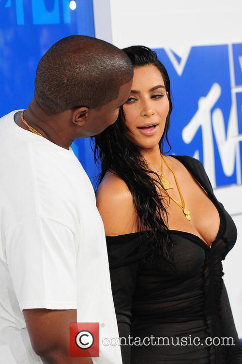 Kanye West and Kim Kardashian 2