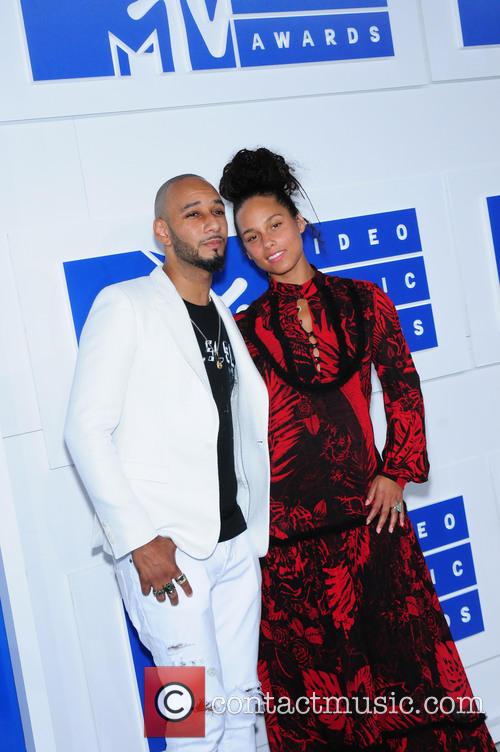 Swizz Beatz and Alicia Keys