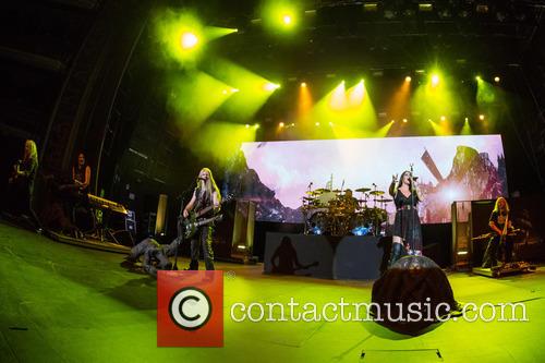 Nightwish, Floor Jansen, Marco Hietala, Tuomas Holopainen, Troy Donockley, Jukka Nevalainen and Emppu Vuorinen 6