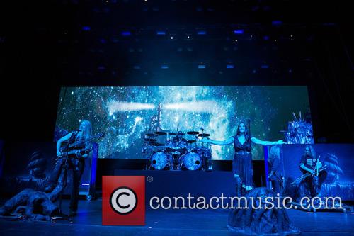 Nightwish, Floor Jansen, Marco Hietala, Troy Donockley and Jukka Nevalainen 7