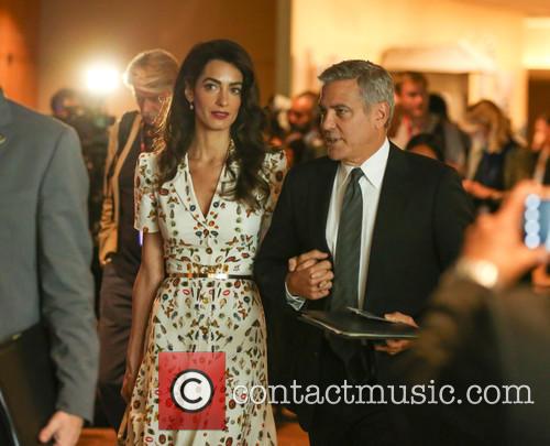 George Clooney and Amal Clooney 1