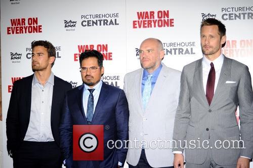 Alexander Skarsgard, Theo James, Michael Pena and John Michael Mcdonagh