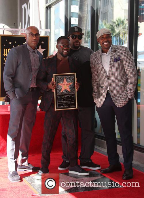 Kevin Hart, Ice Cube, Will Packer and Tim Story 6