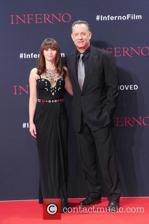 Felicity Jones and Tom Hanks 1