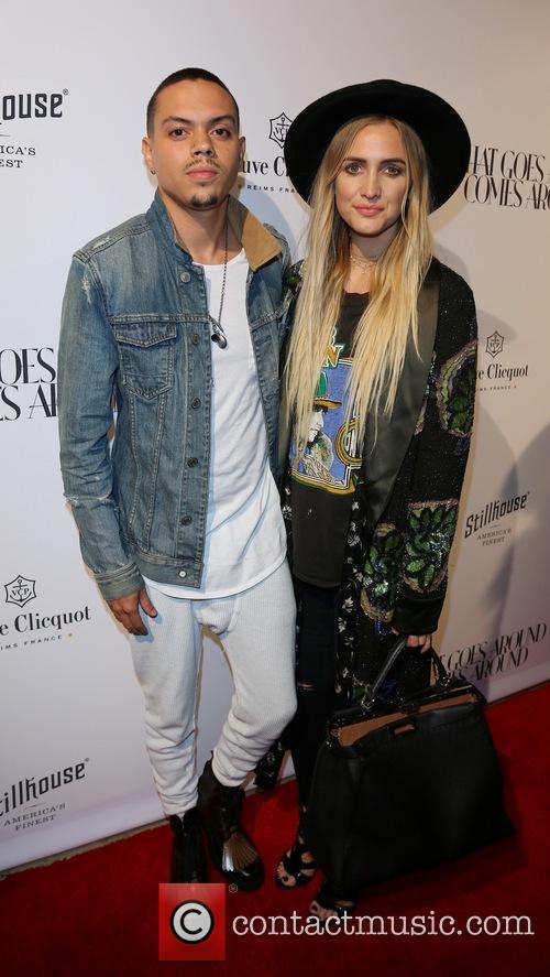 Evan Ross and Ashlee Simpson 2