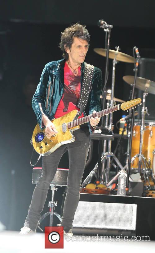 Ronnie Wood and The Rolling Stones
