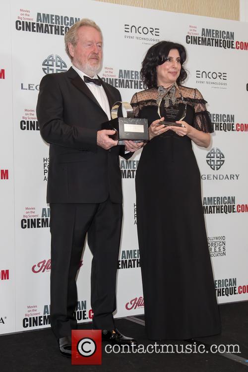 Sir Ridley Scott and Sue Kroll 7