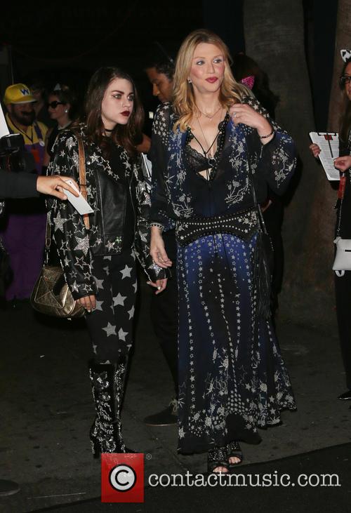 Frances Bean Cobain and Courtney Love 1