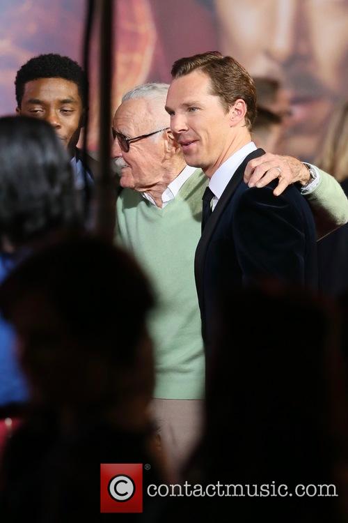 Stan Lee and Benedict Cumberbatch 1