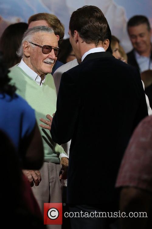 Stan Lee and Benedict Cumberbatch 2