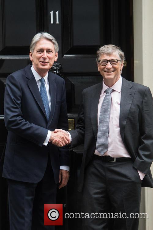 Bill Gates and Philip Hammond 2