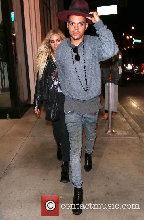 Ashlee Simpson and Even Ross