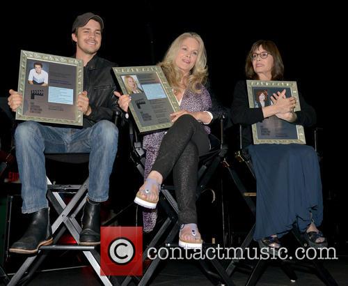 Johnny Simmons, Beverly D’angelo and Talia Shire 6