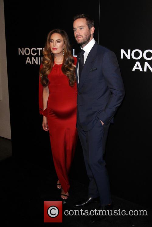 Armie Hammer and Wife Elizabeth Chambers 8