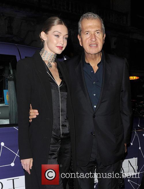 Gigi Hadid and Mario Testino 3