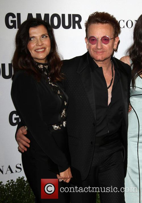 Bono and Wife Alison Hewson 2