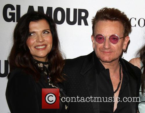 Bono and Wife Alison Hewson 3