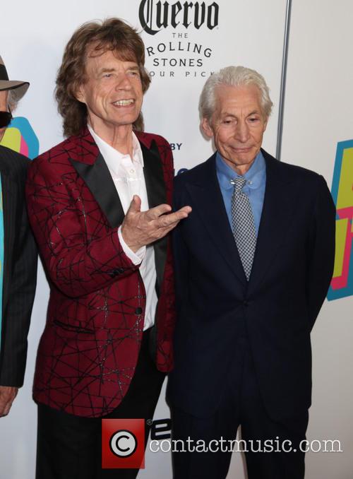 Mick Jagger and Charlie Watts 5