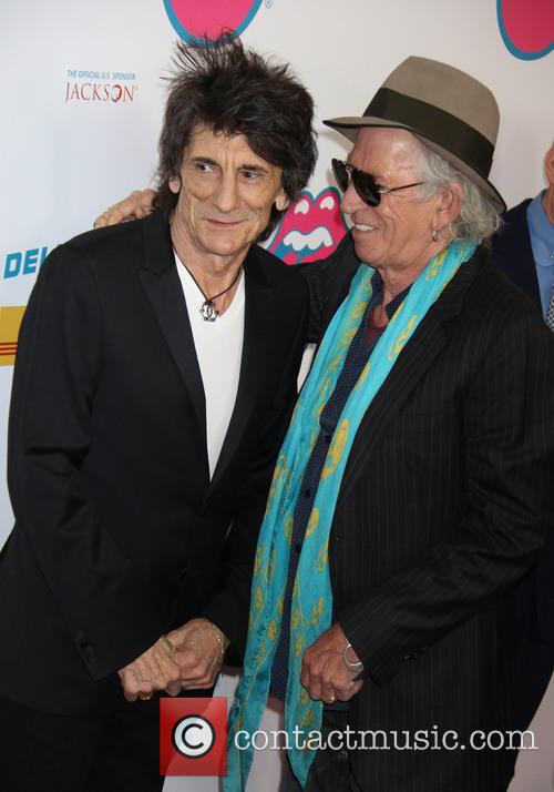 Ronnie Wood and Keith Richards 1