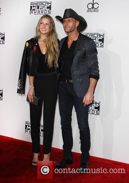 Tim Mcgraw and Maggie Elizabeth Mcgraw 1