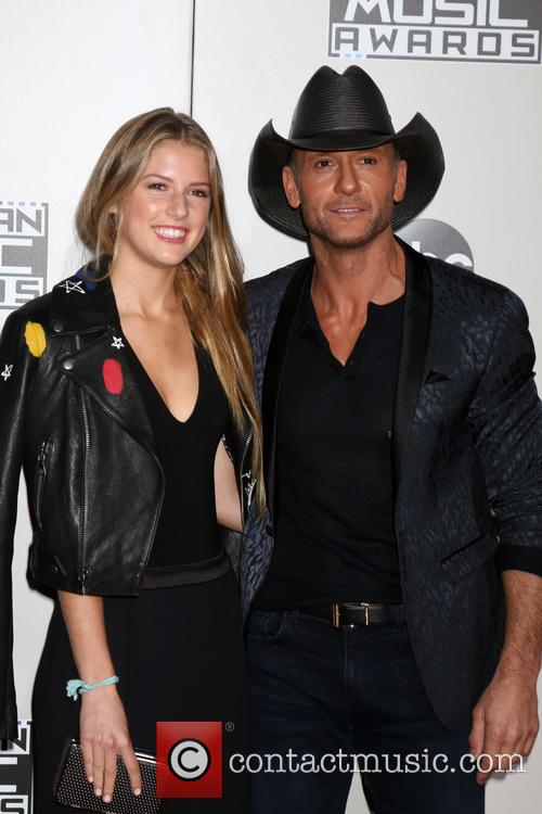 Maggie Elizabeth Mcgraw and Tim Mcgraw 2