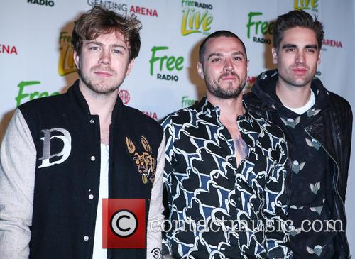 Busted, Matt Willis, James Bourne and Charlie Simpson 4