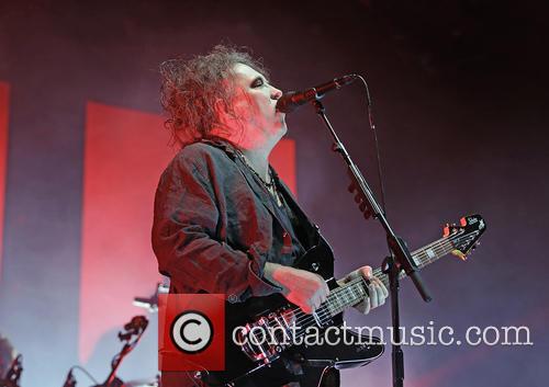 The Cure performing live in Manchester