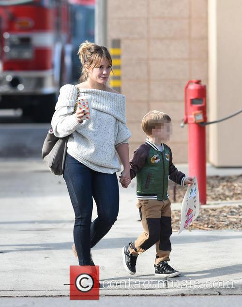 Hilary Duff and Luca Comrie