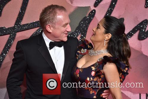 Salma Hayek and Francois-henri Pinault 5