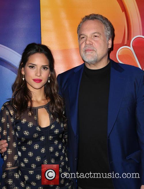 Adria Arjona and Vincent D'onofrio 9