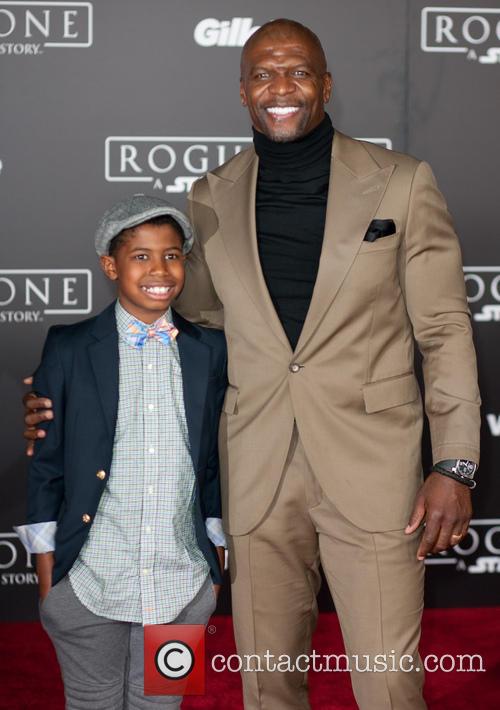 Terry Crews and Son