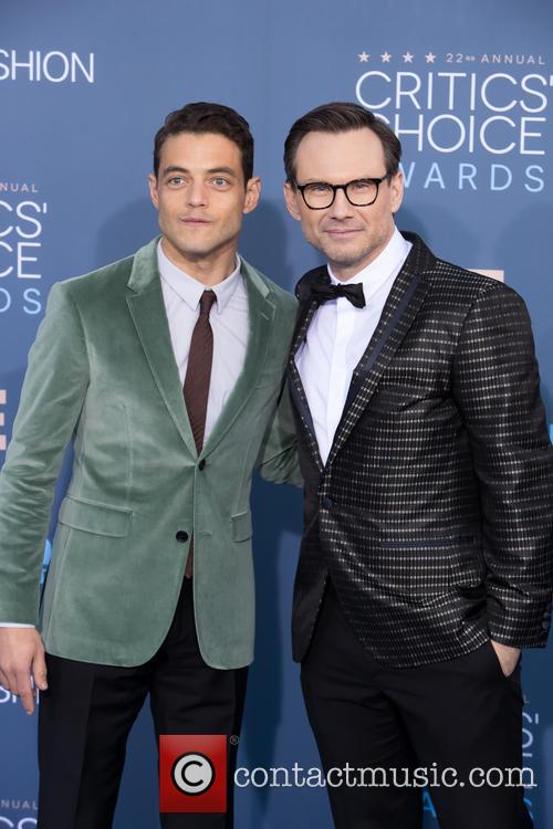 Rami Malek and Christian Slater 5