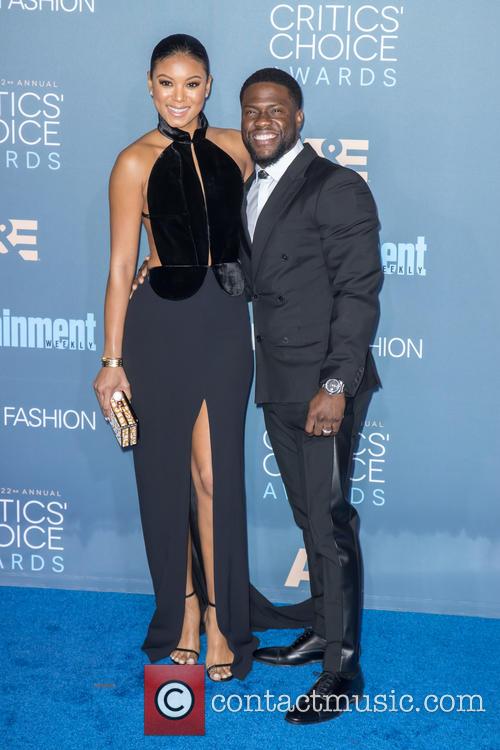 Eniko Parrish and Kevin Hart 3