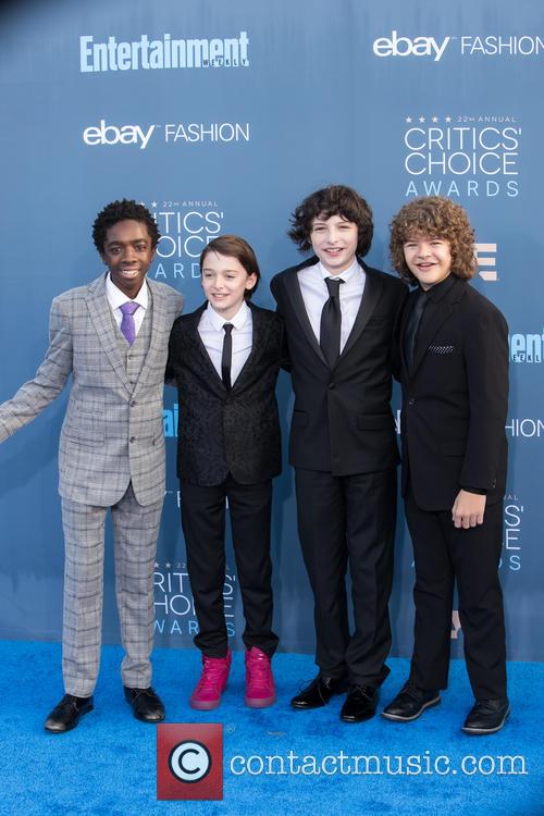 Caleb Mclaughlin, Noah Schnapp, Finn Wolfhard and Gaten Matarazzo 2