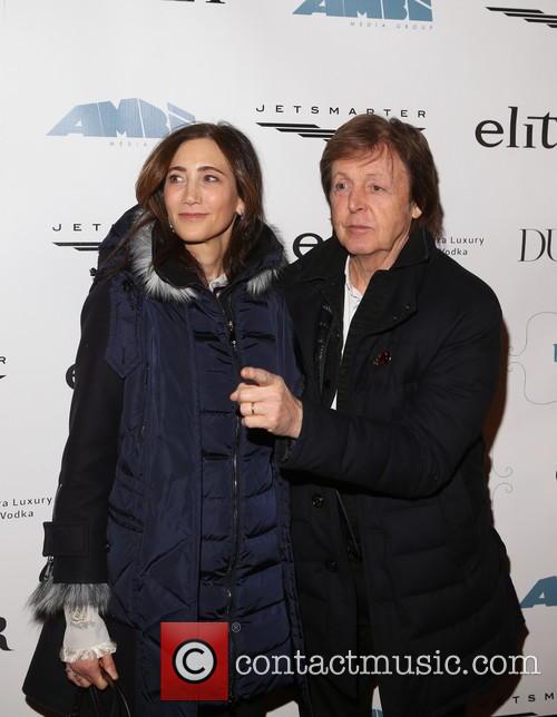 Nancy Shevell and Sir Paul Mccartney 2