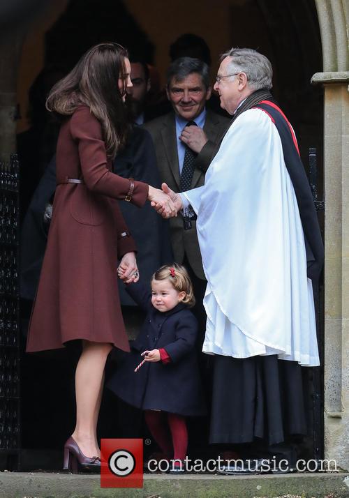 Catherine Duchess Of Cambridge, Kate Middleton, Princess Charlotte and Michael Middleton 3