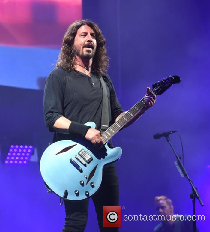 Foo Fighters perform at Glastonbury