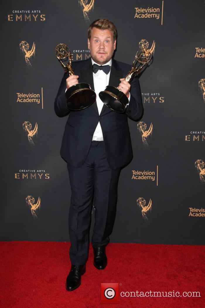 James Corden at the 2017 Emmys