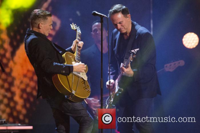 Bryan Adams and Bruce Springsteen perform together at Invictus Games closing ceremony