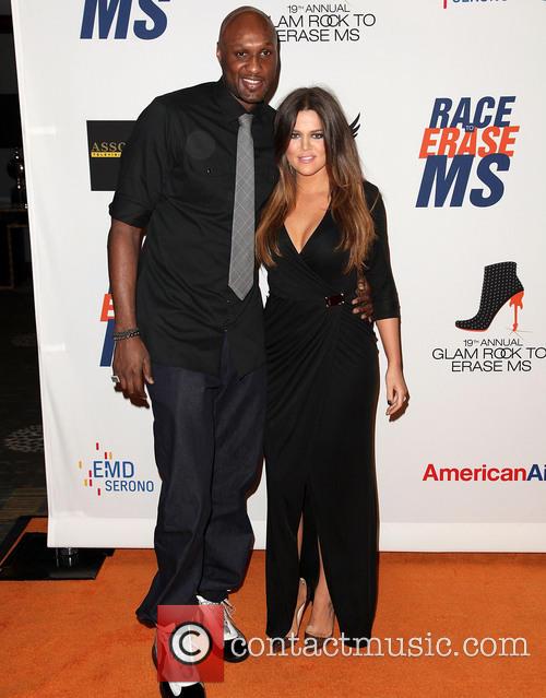 Lamar Odom and Khloe Kardashian