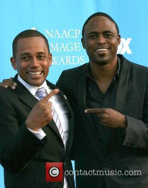 Hill Harper and Dule Hill The 39th NAACP Image Awards held at the Shrine Auditorium - Arrivals Los Angeles, California...